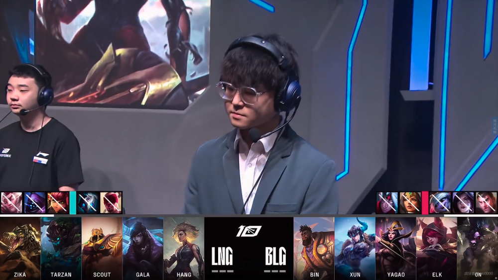 开云下载-BLG碾压DRX,Scout线上压制力十足激烈交锋淘汰赛,点燃全场激情