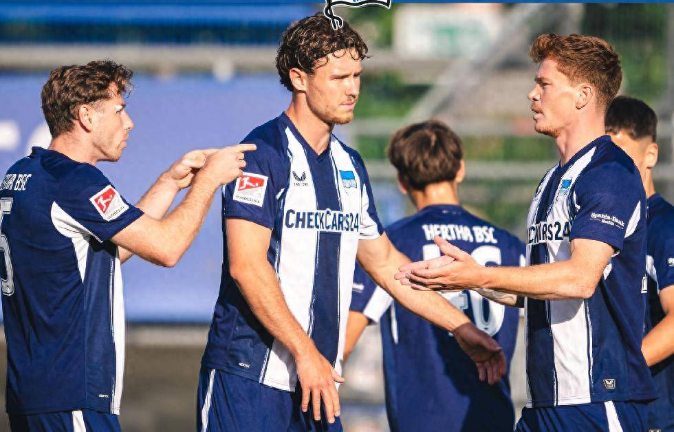 开云体育-柏林赫塔队在比赛中战胜对手，取得胜利